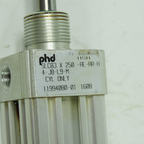 PHD SLC X 250-AE-AR-H 4-J8-L9-M Double Acting Pneumatic Cylinder 250MM Stroke
