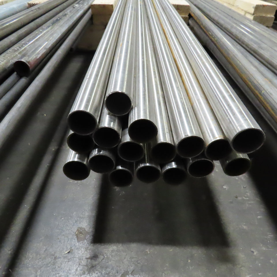 1-1/4" OD x 1-1/8" ID Stainless Steel Round Tube 10' Length Lot Of 17