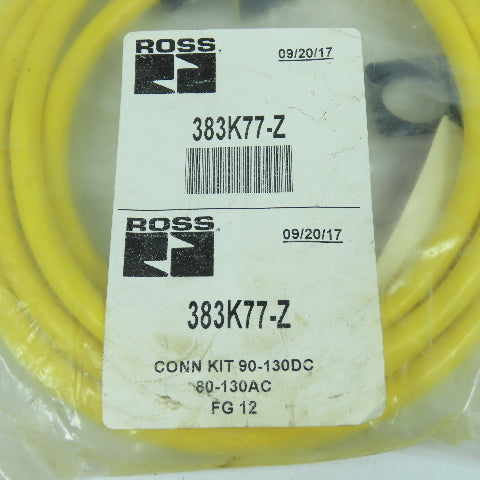 Ross 383K77-Z Prewired Electrical Cable Connectors Kit 130VAC Max 2 Meter