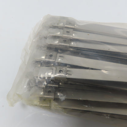 BAND-IT AX3759 Tie-Lok Ties 304 Stainless Steel 3/8" x .019" x 14" Bag of 100