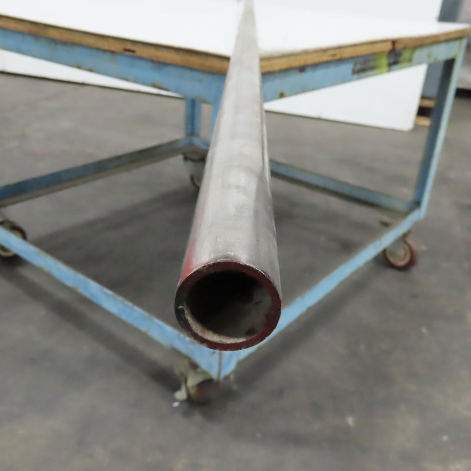1-1/4" OD x 1" ID Stainless Steel Round Tube 10' Length Lot Of 14