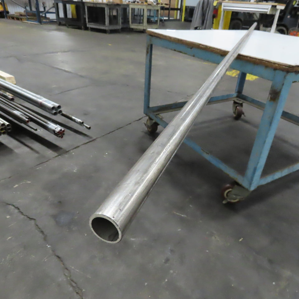 1-1/4" OD x 1" ID Stainless Steel Round Tube 10' Length Lot Of 14