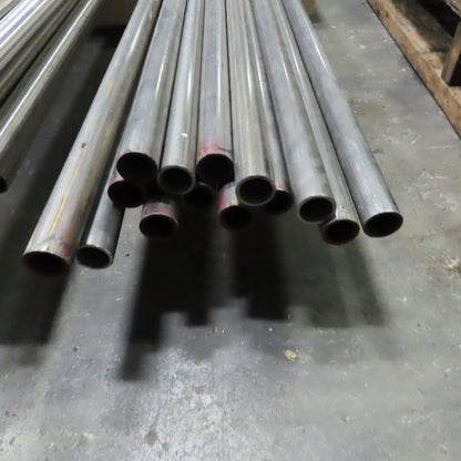 1-1/4" OD x 1" ID Stainless Steel Round Tube 10' Length Lot Of 14
