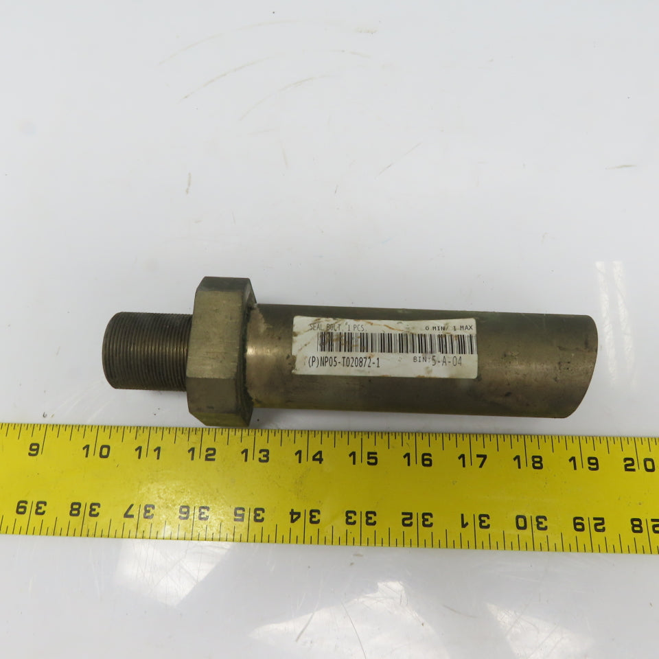 Seal Bolt 1.8375 Diameter M35 x1.5 Thread 8-3/8" OAL