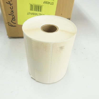 701*ELT4030AP*DT 4" X 3" Thermal Print Labels 16 Rolls At 485Labels Per Roll
