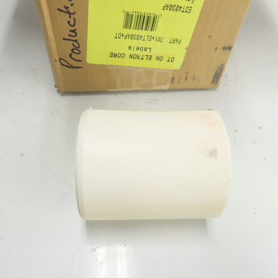 701*ELT4030AP*DT 4" X 3" Thermal Print Labels 16 Rolls At 485Labels Per Roll