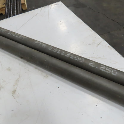 2-1/2" x .120" Wall Carbon Steel Tube HT# 4145562 120", 136" Lot Of 2