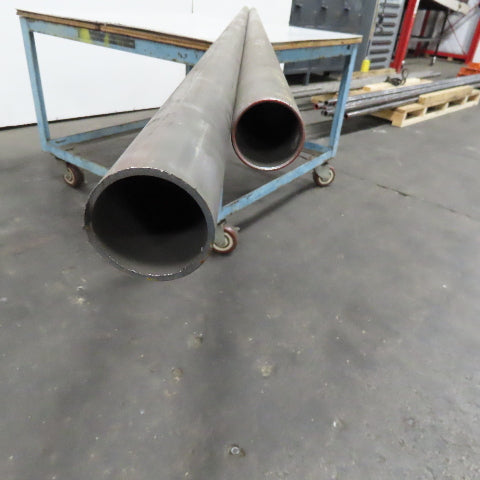 2-1/2" x .120" Wall Carbon Steel Tube HT# 4145562 120", 136" Lot Of 2