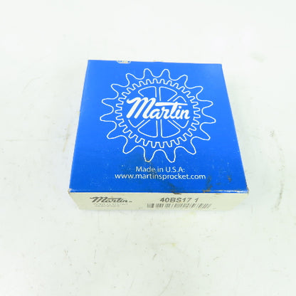 Martin 40BS17 Roller Chain Sprocket 1" Bore 17-Tooth
