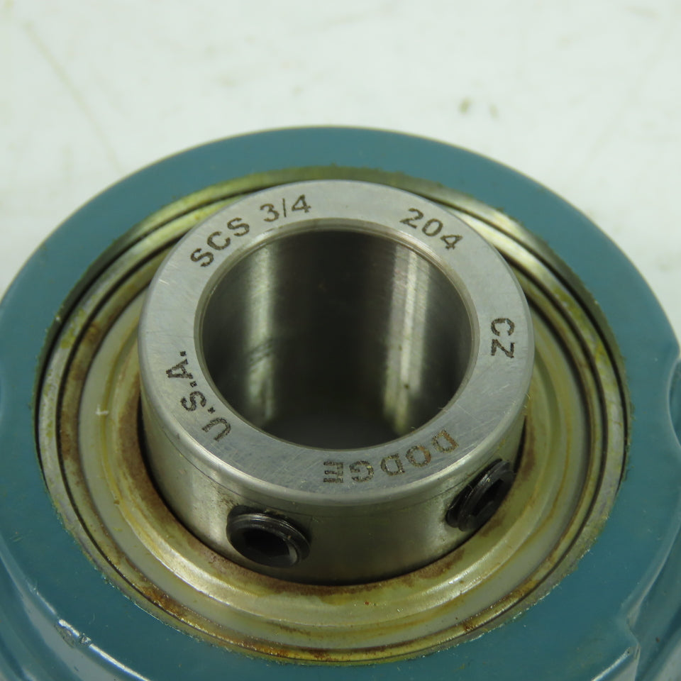 Dodge 124642 2-Bolt Flange Mount Block Ball Bearing 3/4" Bore NEW