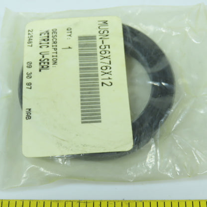 MUSN-56x76x12 225487 Metric U-Seal 56mm ID x 76mm OD x 12mm Wide Lot Of 2