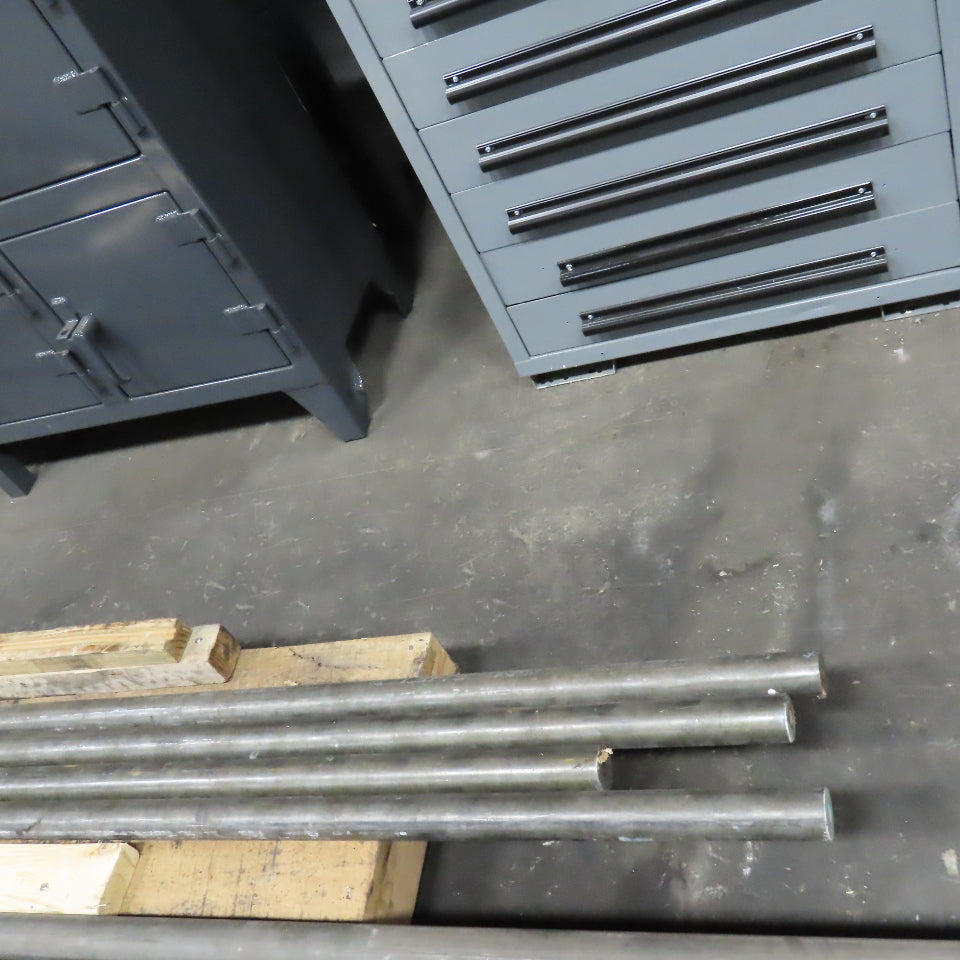 2" OD x 5/8" ID x 5/8" Thick Wall Hollow Tube Carbon Steel 41.5' Total Lot Of 4
