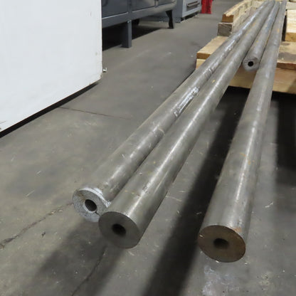 2" OD x 5/8" ID x 5/8" Thick Wall Hollow Tube Carbon Steel 41.5' Total Lot Of 4