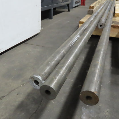 2" OD x 5/8" ID x 5/8" Thick Wall Hollow Tube Carbon Steel 41.5' Total Lot Of 4