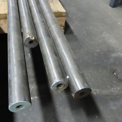 2" OD x 5/8" ID x 5/8" Thick Wall Hollow Tube Carbon Steel 41.5' Total Lot Of 4