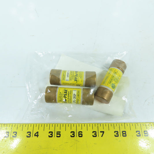 Bussmann LPJ-20SP Low-Peak 20A 600VAC Dual Element Time Delay Fuse Lot Of 3