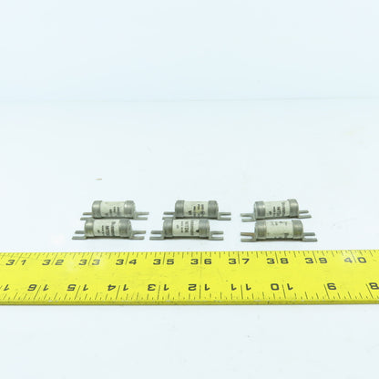Bussmann NITD6 6A 550VAC British IEC Fuses Lot Of 6