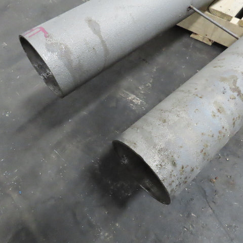 6" x 5" Reducer U Bend Return Line 180° Stainless Steel 12" Centers 96"
