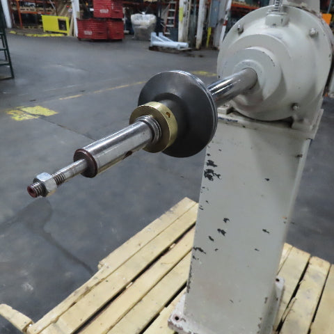 Cincinnati Model 104 Type GPLA 480V 3Ph 3Hp Pedestal Grinder Buffer 1-1/4" Arbor