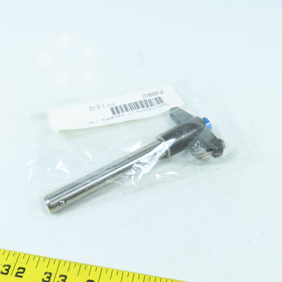 Jergens 801089 3-1/2" Push Button Quick Release T-Handle Pin 1/2" OD