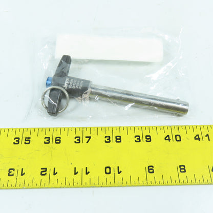 Jergens 801089 3-1/2" Push Button Quick Release T-Handle Pin 1/2" OD