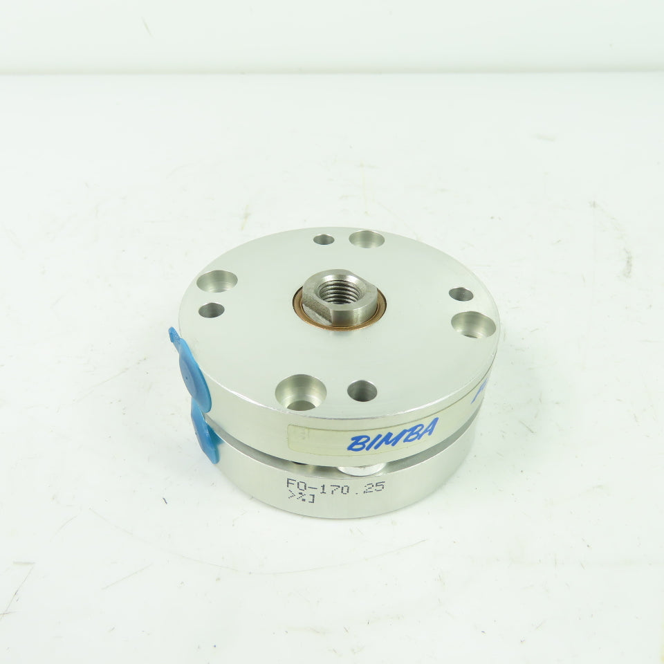 Bimba F0-170.25 Flat-1 Double Acting Pneumatic Cylinder 1-1/2" Bore 1/4" Stroke