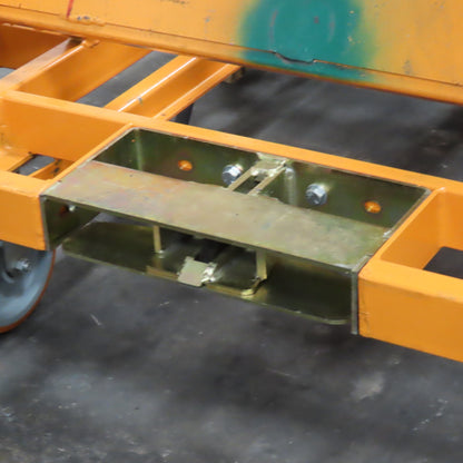 Track Systems 46" x 48" Ergonomic Manual Tote Mobile Transport Tilt Unloader