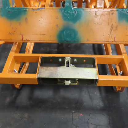Track Systems 46" x 48" Ergonomic Manual Tote Mobile Transport Tilt Unloader