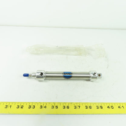 Bimba MRS-043-DXP Double Acting Pneumatic Cylinder 3" Stroke 3/4" Bore