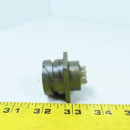 Cannon ITTC 0724 CA3102E20-33SB Flange Mount Circular Connector 20-23 11-Pin