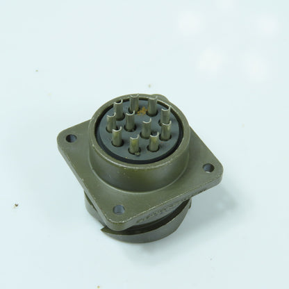 Cannon ITTC 0724 CA3102E20-33SB Flange Mount Circular Connector 20-23 11-Pin