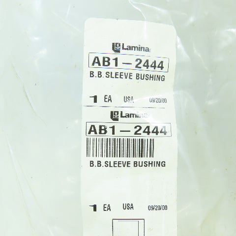 Lamina AB1-2444 Ball-Bearing Sleeve Bushing (Press Fit) 3" ID x 10.875" Long