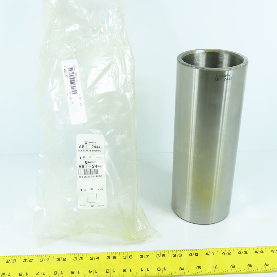 Lamina AB1-2444 Ball-Bearing Sleeve Bushing (Press Fit) 3" ID x 10.875" Long