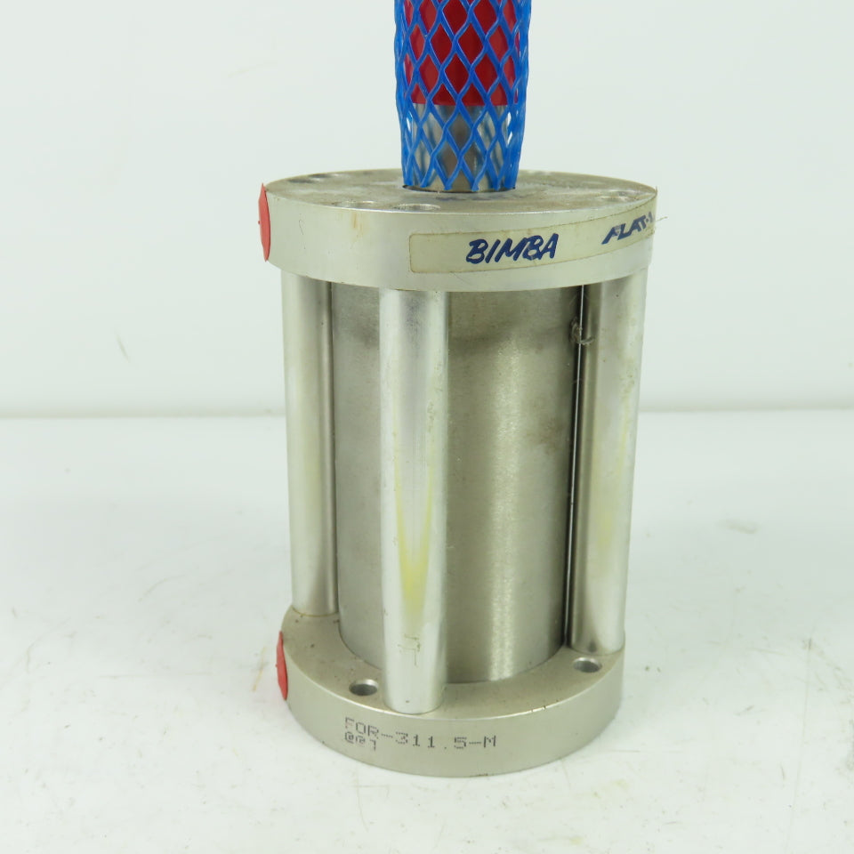 Bimba FOR-311.5-M Flat-1 Reverse Single Action Pneumatic Cylinder 1-1/2" Stroke