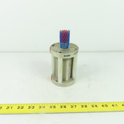 Bimba FOR-311.5-M Flat-1 Reverse Single Action Pneumatic Cylinder 1-1/2" Stroke