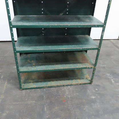 Steel 8 Shelf Modular Storage Unit 36" x 15" x 87" Tall