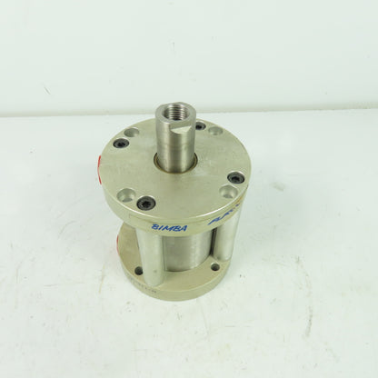 Bimba FOR-311-M Flat-1 Reverse Single Action Pneumatic Cylinder 1" Stroke
