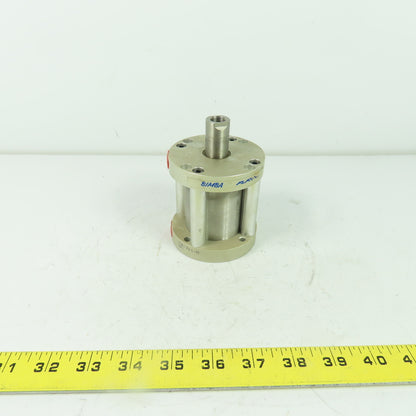 Bimba FOR-311-M Flat-1 Reverse Single Action Pneumatic Cylinder 1" Stroke