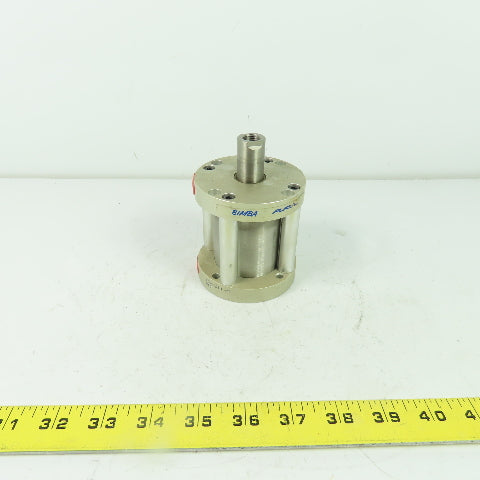 Bimba FOR-311-M Flat-1 Reverse Single Action Pneumatic Cylinder 1" Stroke