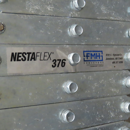 Nestaflex 376 30" Flexible Expandable Skate Wheel Conveyor 30-90"