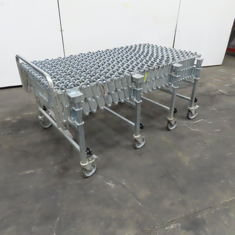 Nestaflex 376 30" Flexible Expandable Skate Wheel Conveyor 30-90"