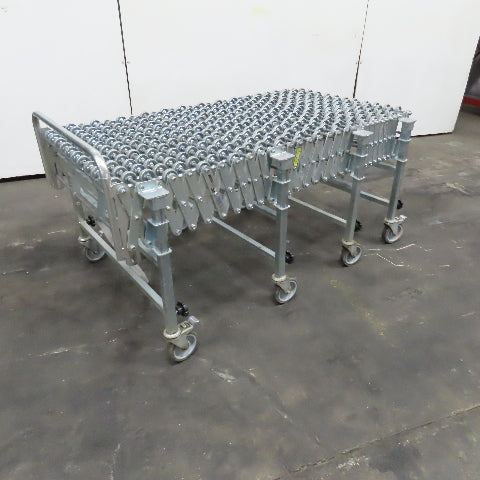 Nestaflex 376 30" Flexible Expandable Skate Wheel Conveyor 30-90"