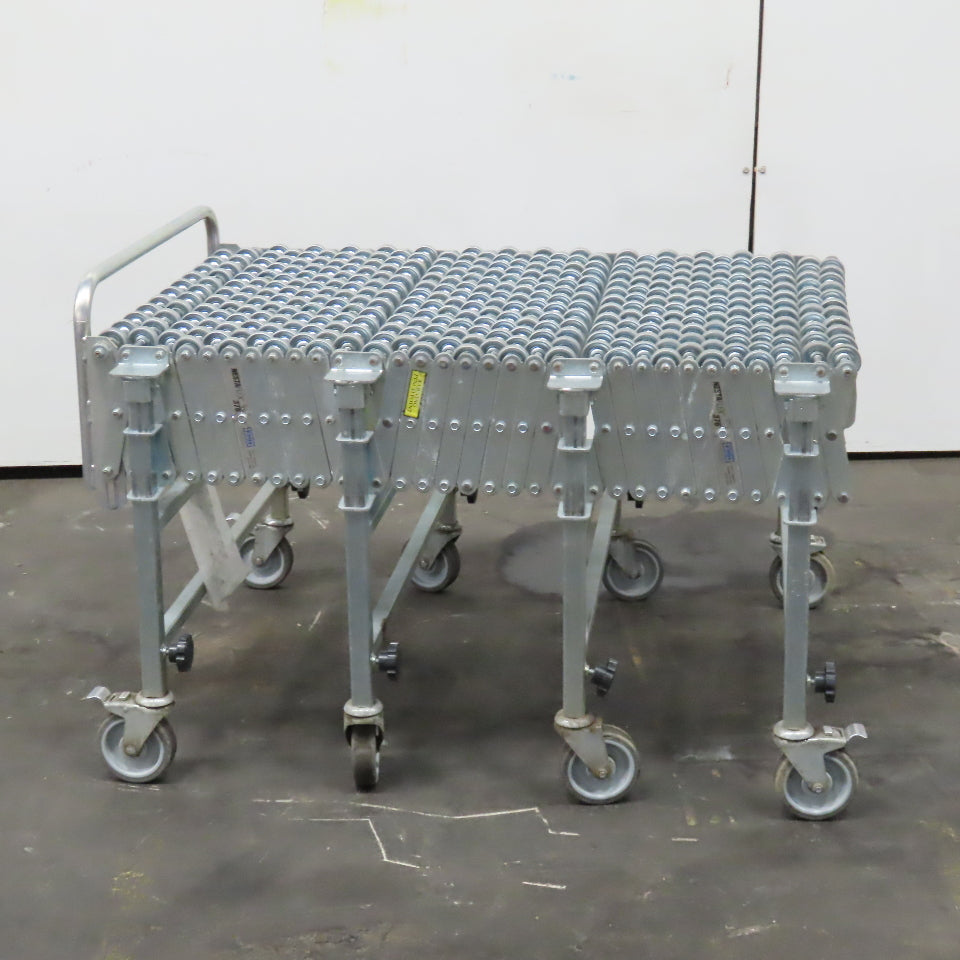 Nestaflex 376 30" Flexible Expandable Skate Wheel Conveyor 30-90"