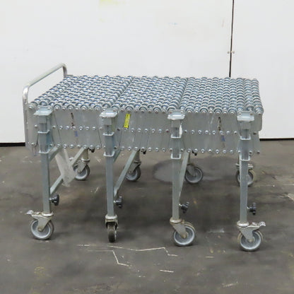 Nestaflex 376 30" Flexible Expandable Skate Wheel Conveyor 30-90"