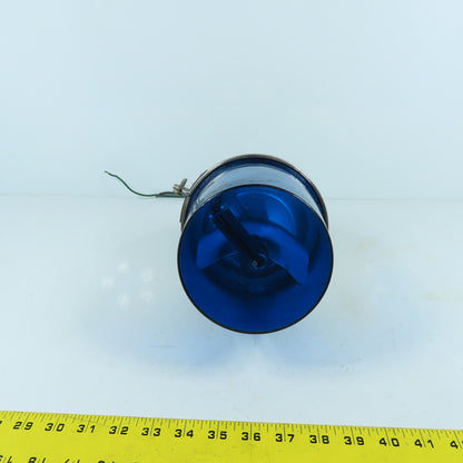Edwards 52B-N5-40WH Adaptabeacon Blue Strobe Light 120V 0.35A