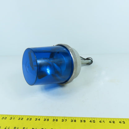 Edwards 52B-N5-40WH Adaptabeacon Blue Strobe Light 120V 0.35A