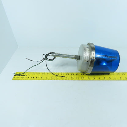 Edwards 52B-N5-40WH Adaptabeacon Blue Strobe Light 120V 0.35A