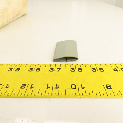 Uline S-6430 1-1/4" Heavy Duty Metal Strapping Banding Pusher Seals Approx 1000