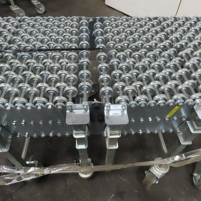 Nestaflex 376 24" Flexible Expandable Skate Wheel Conveyor 60-102"