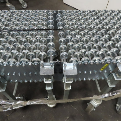 Nestaflex 376 24" Flexible Expandable Skate Wheel Conveyor 60-102"